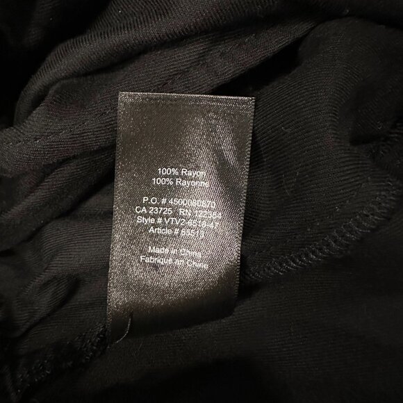 Aritzia Azure Skies Black Jogger Pants Womens Size Medium - Picture 6 of 6